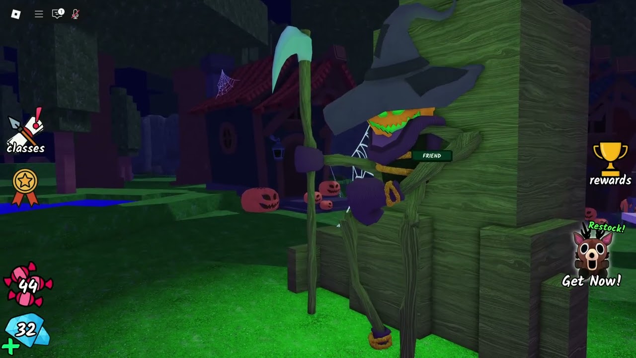 99 Nights in the Forest  - END OF HALLOWEEN Cutscene | Roblox