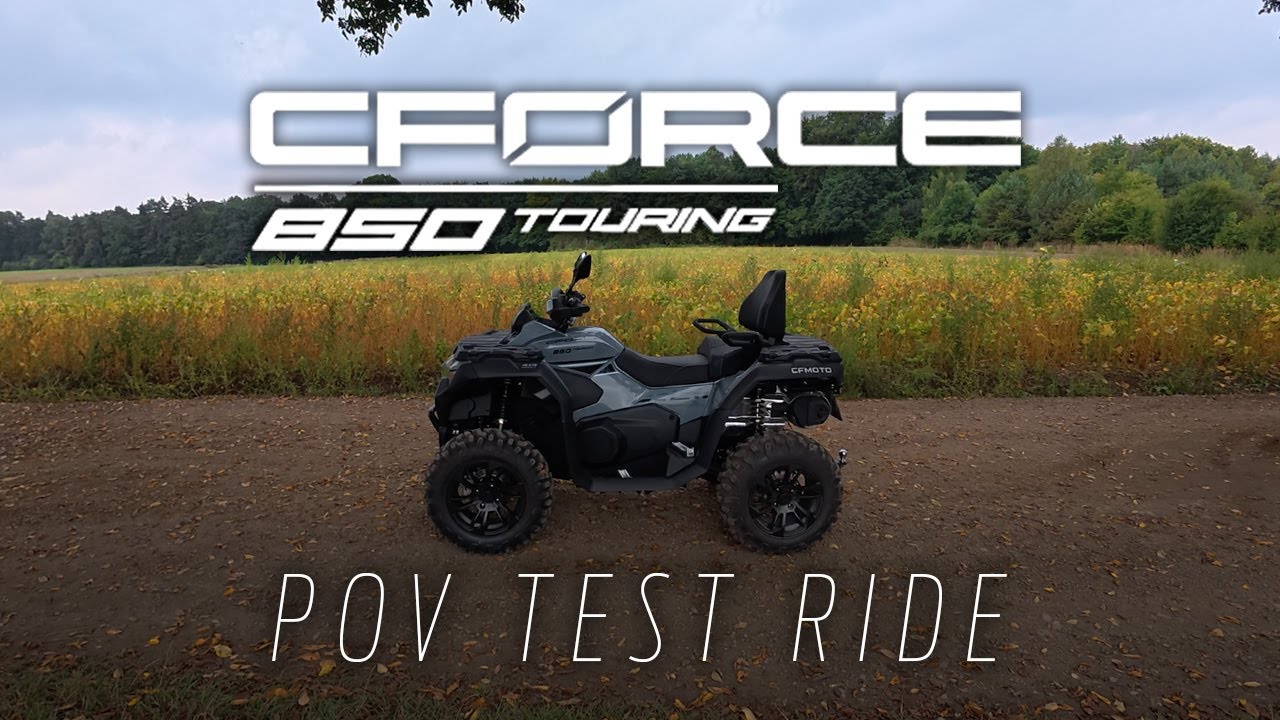 CFMOTO CFORCE 850 Touring | Przejazd POV 4K | Salon MF sQUAD 🚀