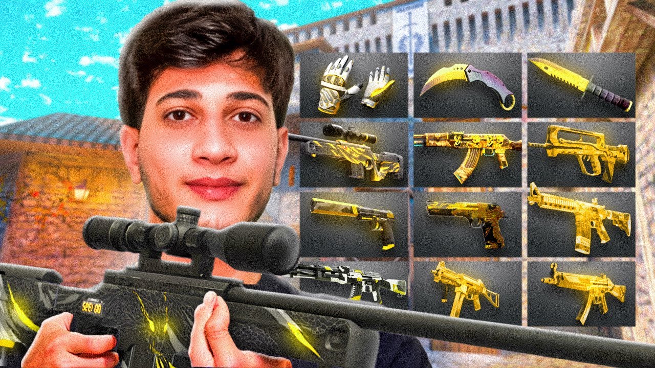RANKED COM O INVENTÁRIO AMARELO MAIS CARO DO STANDOFF 2 ATUALIZADO 2026 (O MAIS LINDO)