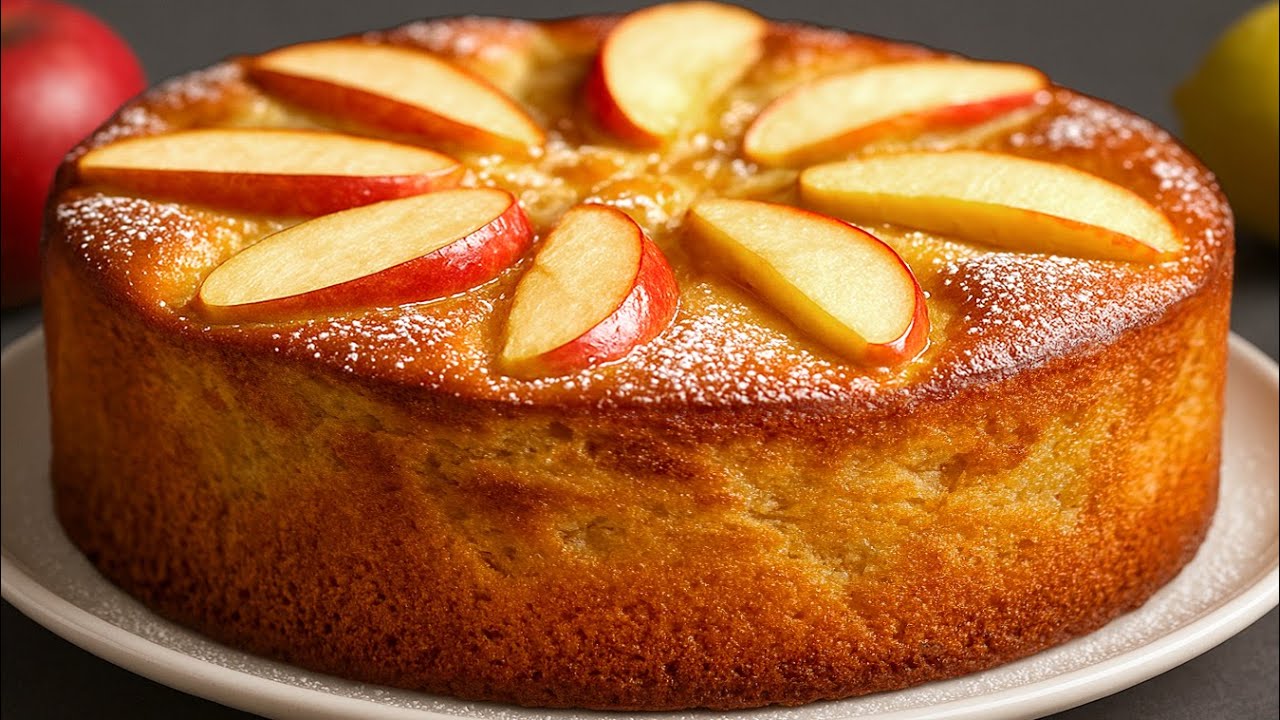 Der beste deutsche Apfelkuchen der Welt in 5 Minuten!