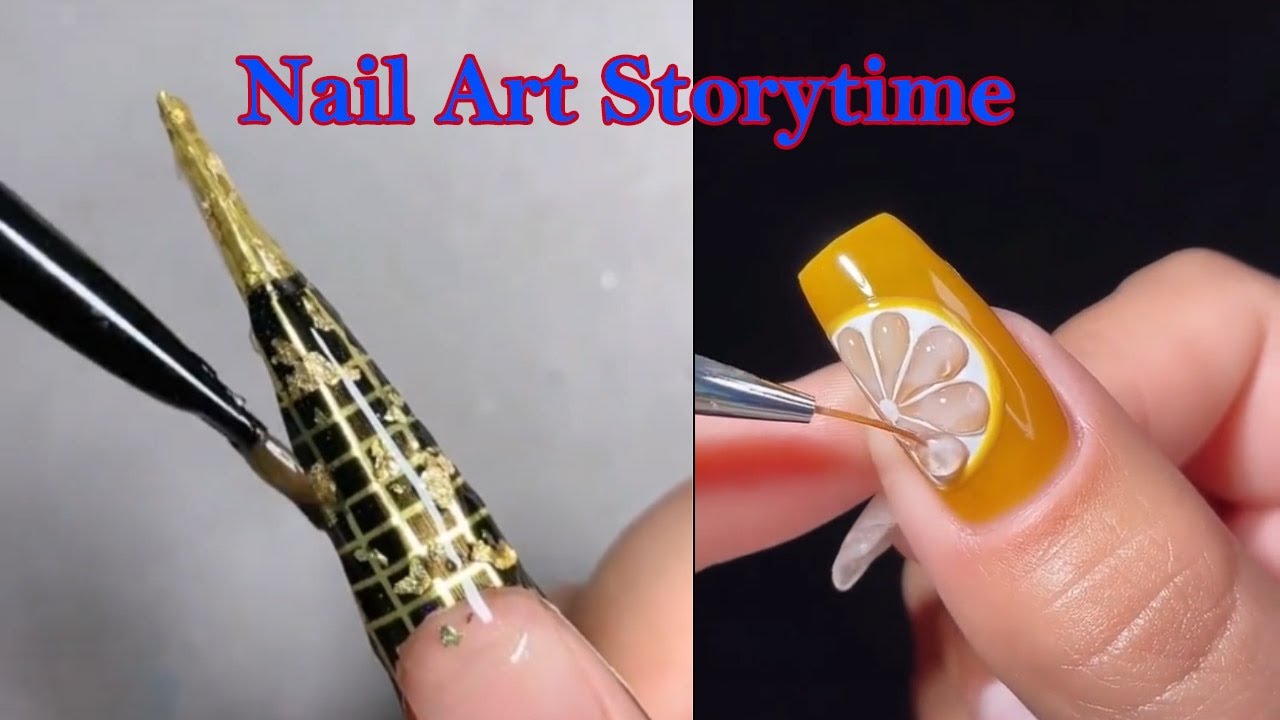 How to make different style nail art story time? P#10
