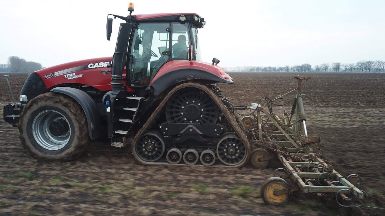 CASE ROWTRAC Magnum 340 - Gärreste ausbringen+Bodenbearbeitung