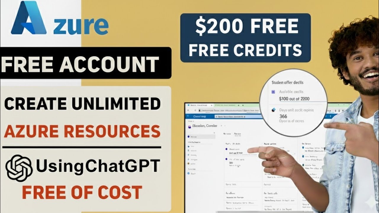 How to create Azure Free Account | Step by Step using ChatGPT| Azure Setup for Beginners #chatgpt