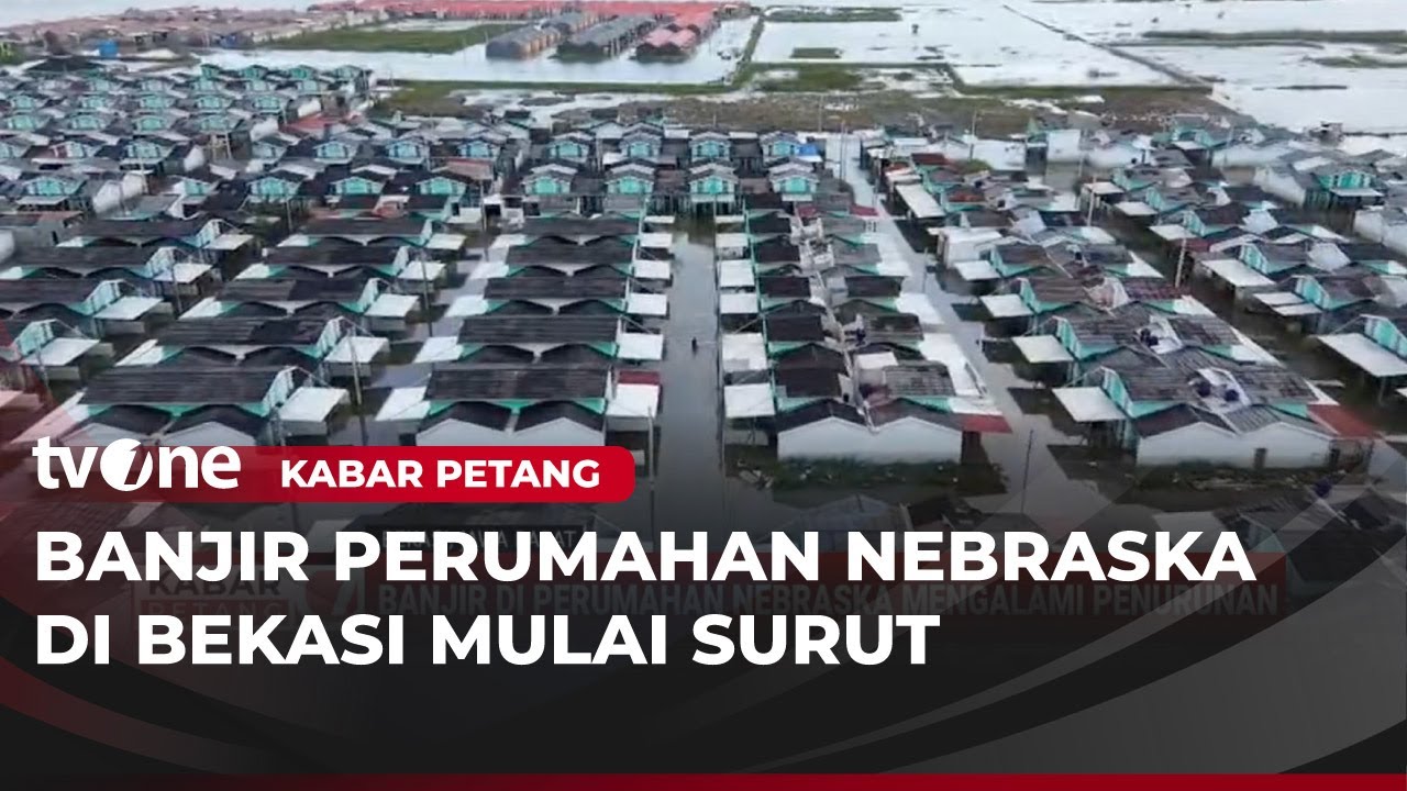 Perumahan Nebraska di Bekasi Banjir Akibat Meluapnya Kali CBL | Kabar Petang