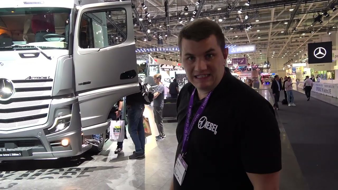 IAA Rundgang (2/2) - Actros Edition 3, DAF XD, Scania und MAN