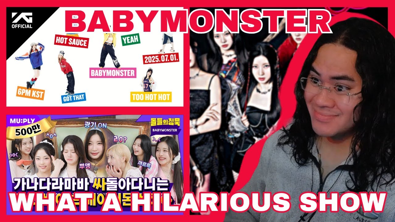 BABYMONSTER | THEY ARE JUST TOO FUNNY | HOT SAUCE TEASER + Silence of IDOL | REACTION
