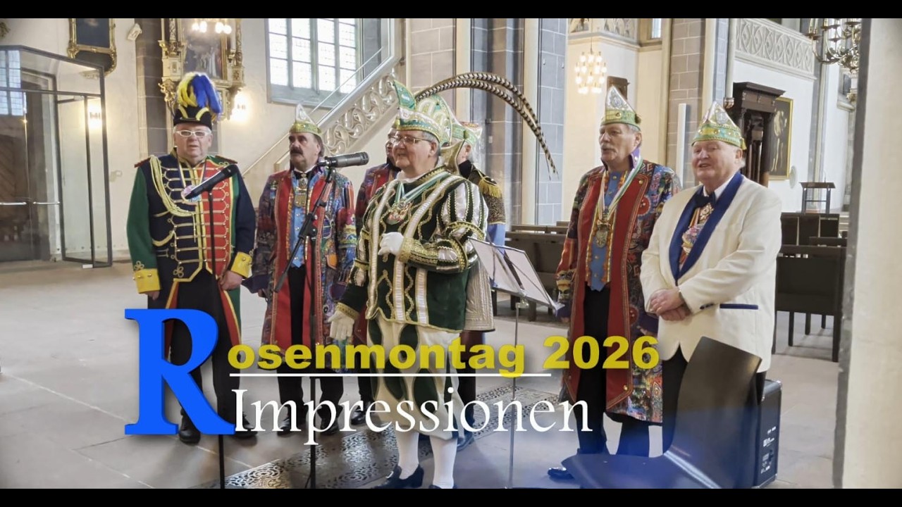 Rosenmontags-Impressionen 2026 aus der Martinikirche in Braunschweig