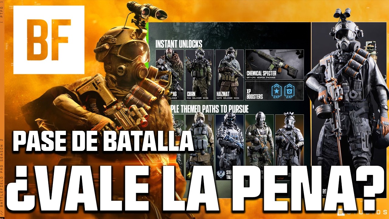 PASE DE BATALLA TEMPORADA 2 BATTLEFIELD 6 REDSEC ¿Vale la pena?
