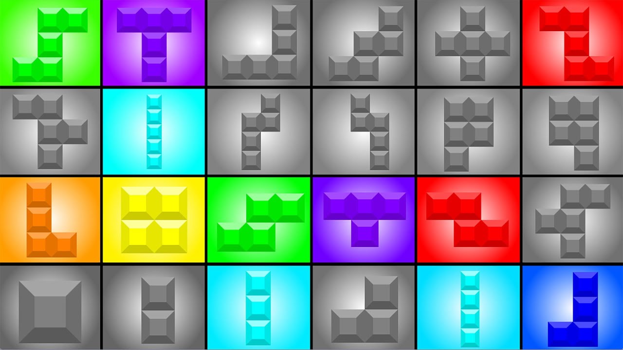 Ultimate Tetris Block Challenge | Puzzle Game | Hexomino Band | ASMR