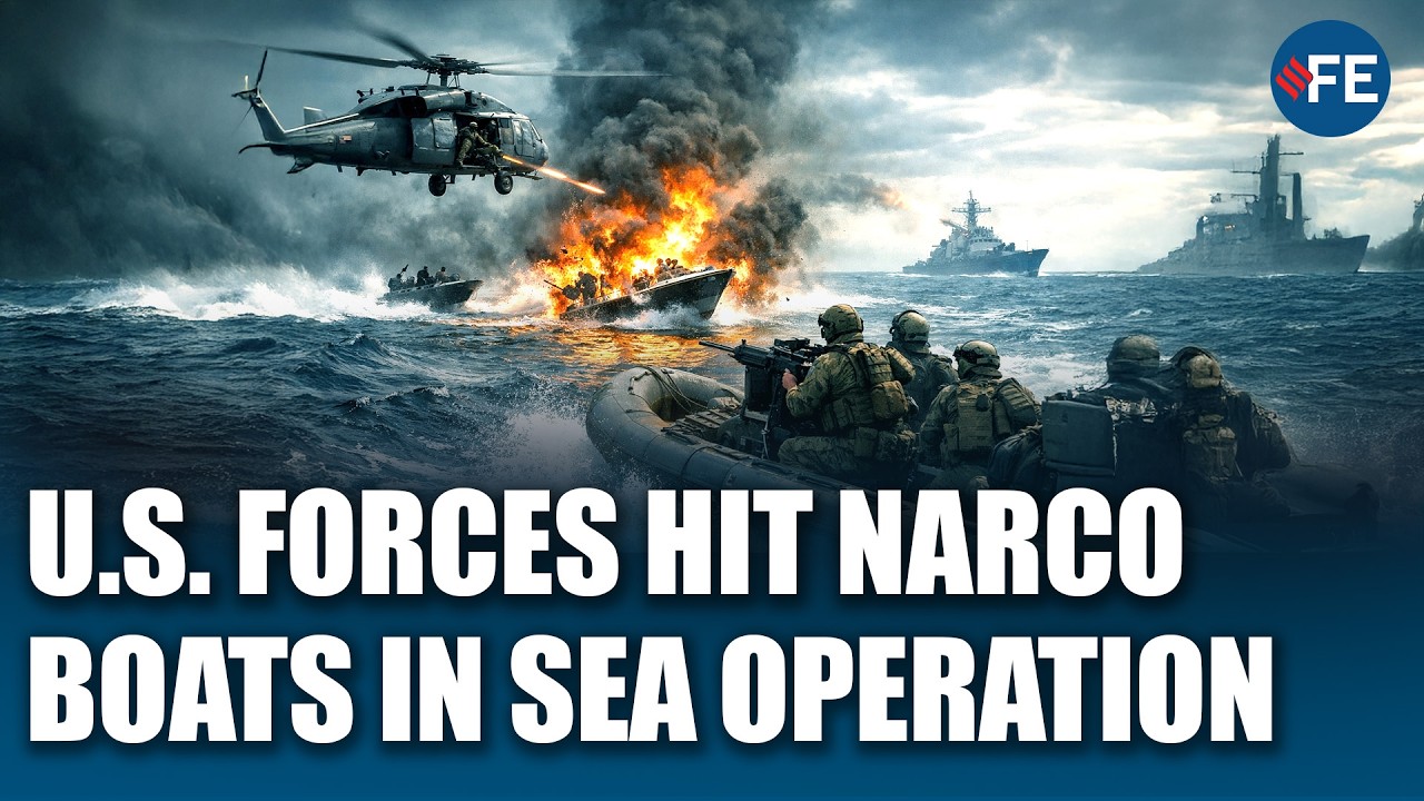 U.S. Forces STRIKE Suspected Narco Boats, 11 Killed In Major Sea Operation