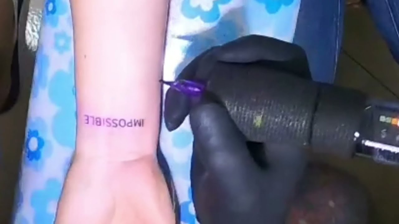 Impossible Tattoo in 5 Minutes