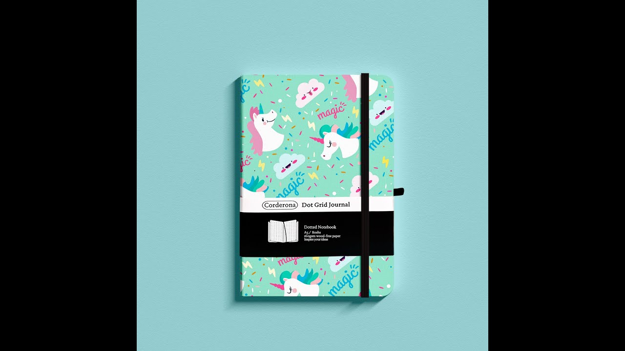 Dotted Bullet Journal A5 160gsm Bujo Hard Cover Notebook #bulletjournal #bujo #notebook