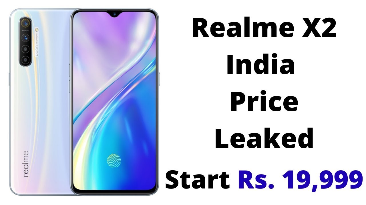 Realme X2 Price in India, Storage Variants, Colour Options Leaked Ahead of Launch | Under Rs 20000 ?