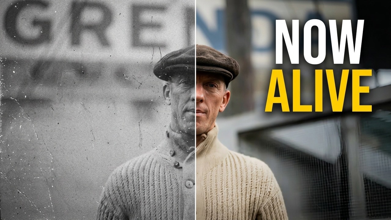 1910s Photos Restored & Animated with AI