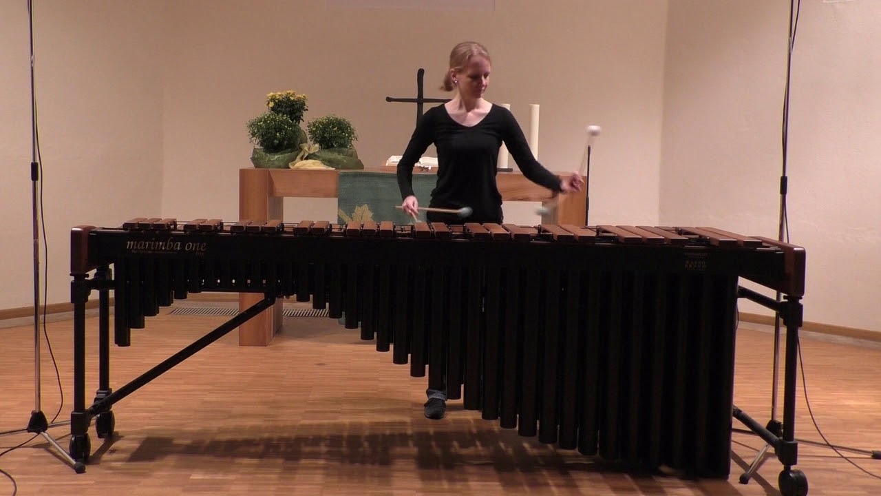 J.S. Bach: Praeludium in C Major BWV 846, WTK I, Anja Goller, Marimba