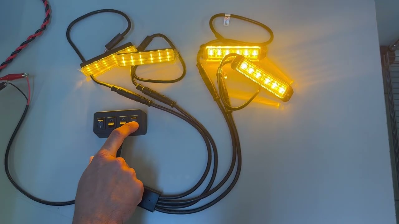 BUILTBRIGHT Work Bar Strobe Programmer Overview BB20M14