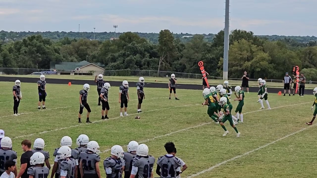 Cedar Valley MS vs Walsh MS 8th Grade Football Game [Team A]  Full Video 09-10-2024