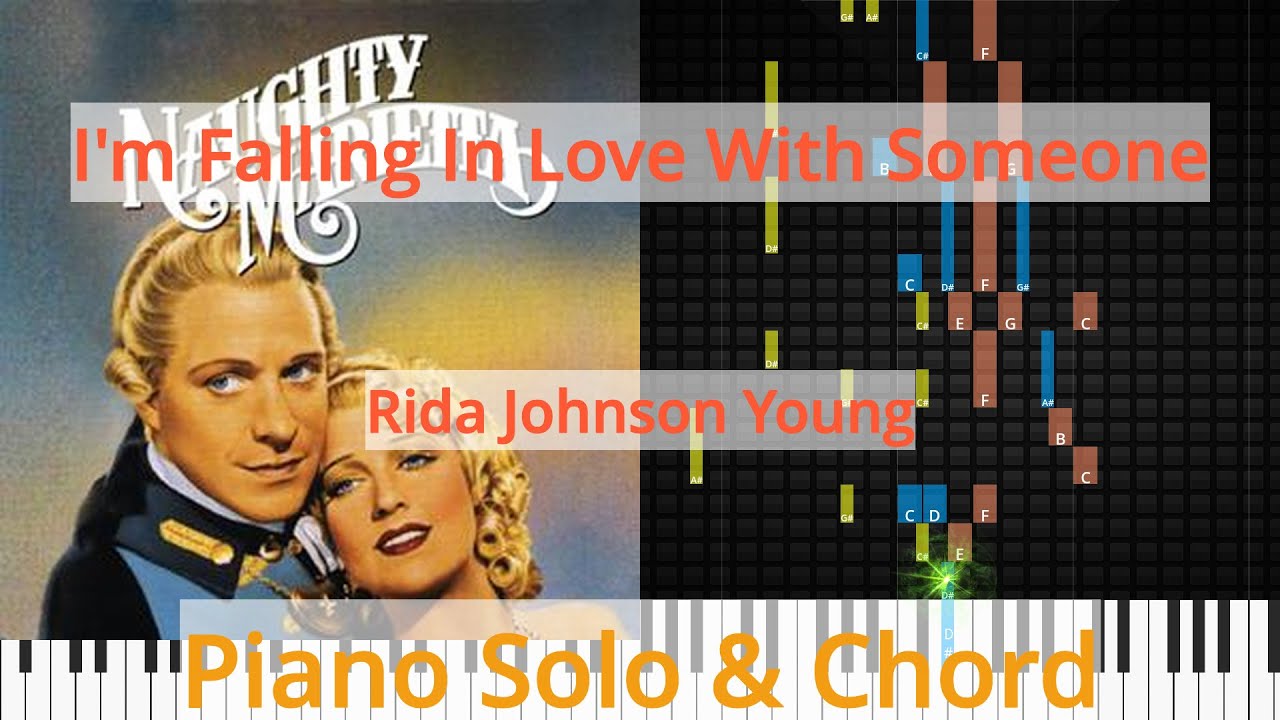 🎹I'm Falling In Love With Someone, Solo & Chord, Rida Johnson Young, Synthesia Piano