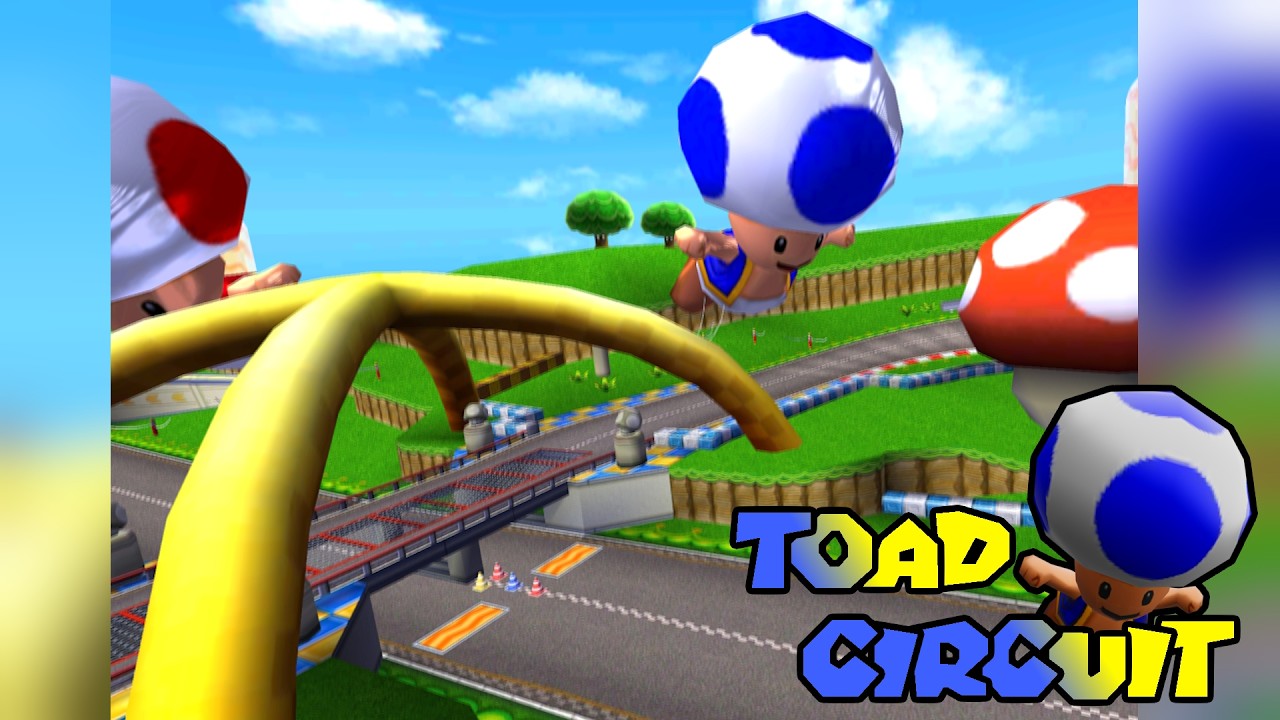 3DS Toad Circuit - Mario Kart Double Dash Retro Track GP | Custom Track Preview