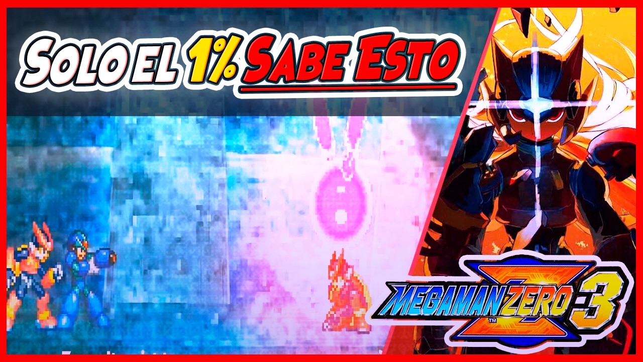 25 Curiosidades Secretas en Megaman Zero 3: TODO lo que IGNORASTE al JUGARLO