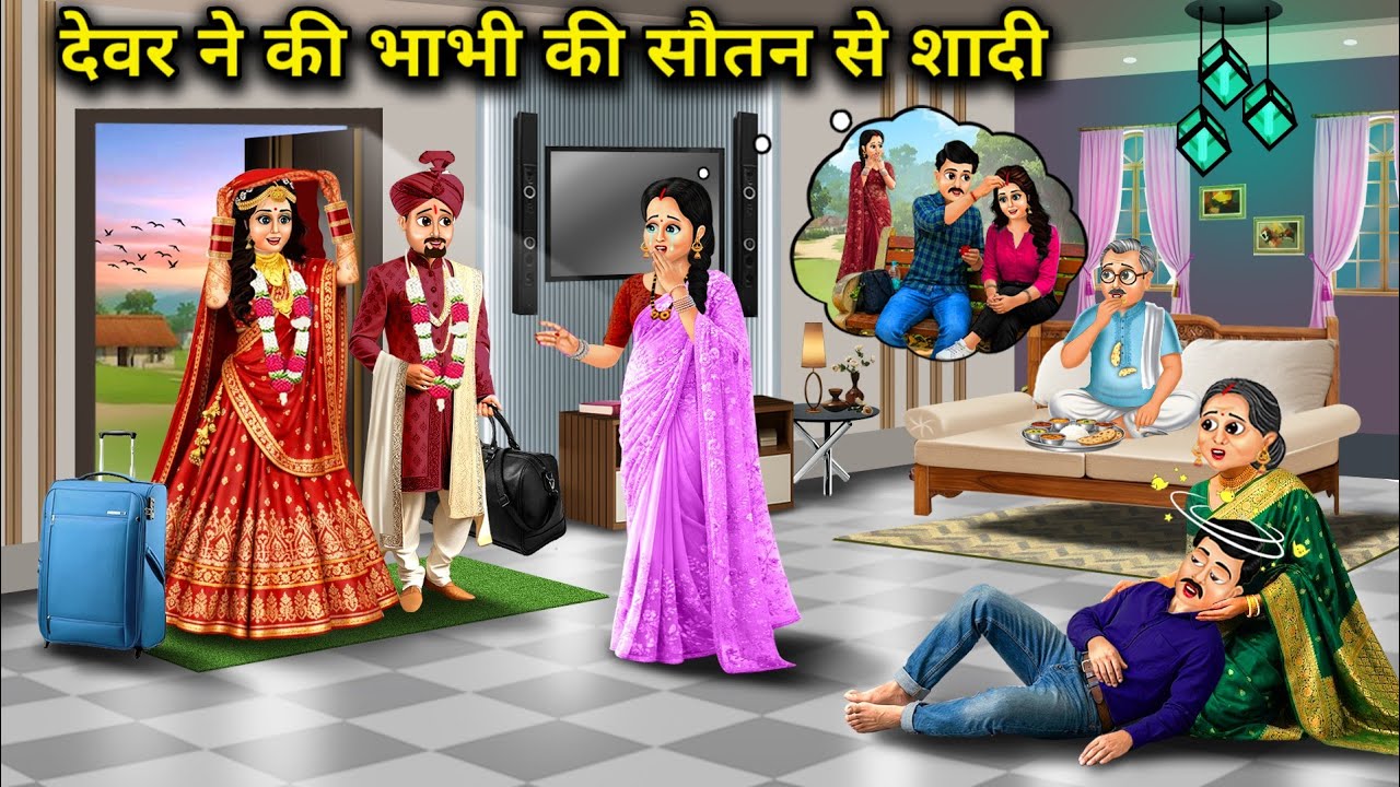 देवर ने की भाभी की सौतन से शादी |Brother-In-Law Marries Sister-In-Law's Co-Wife |Saas Bahu Ke Nakhre