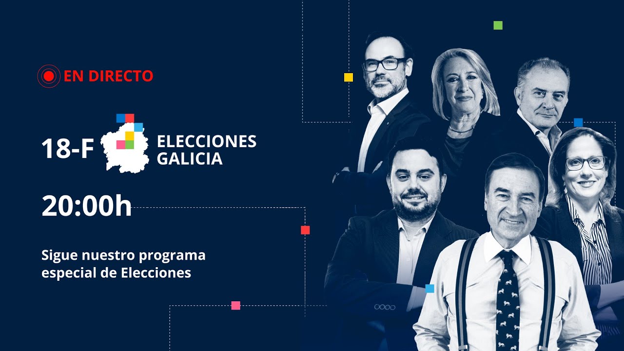 Elecciones Galicia 18F: programa especial con los resultados y el análisis