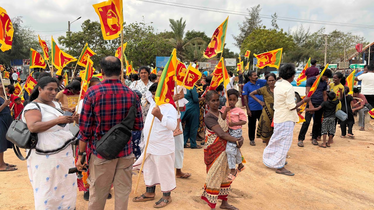 🔥யாழ் பண்ணை வீதியில் சுதந்திரதினத்தை முன்னிட்டு நடைபெற்ற மாபெரும் பேரணி 2026
