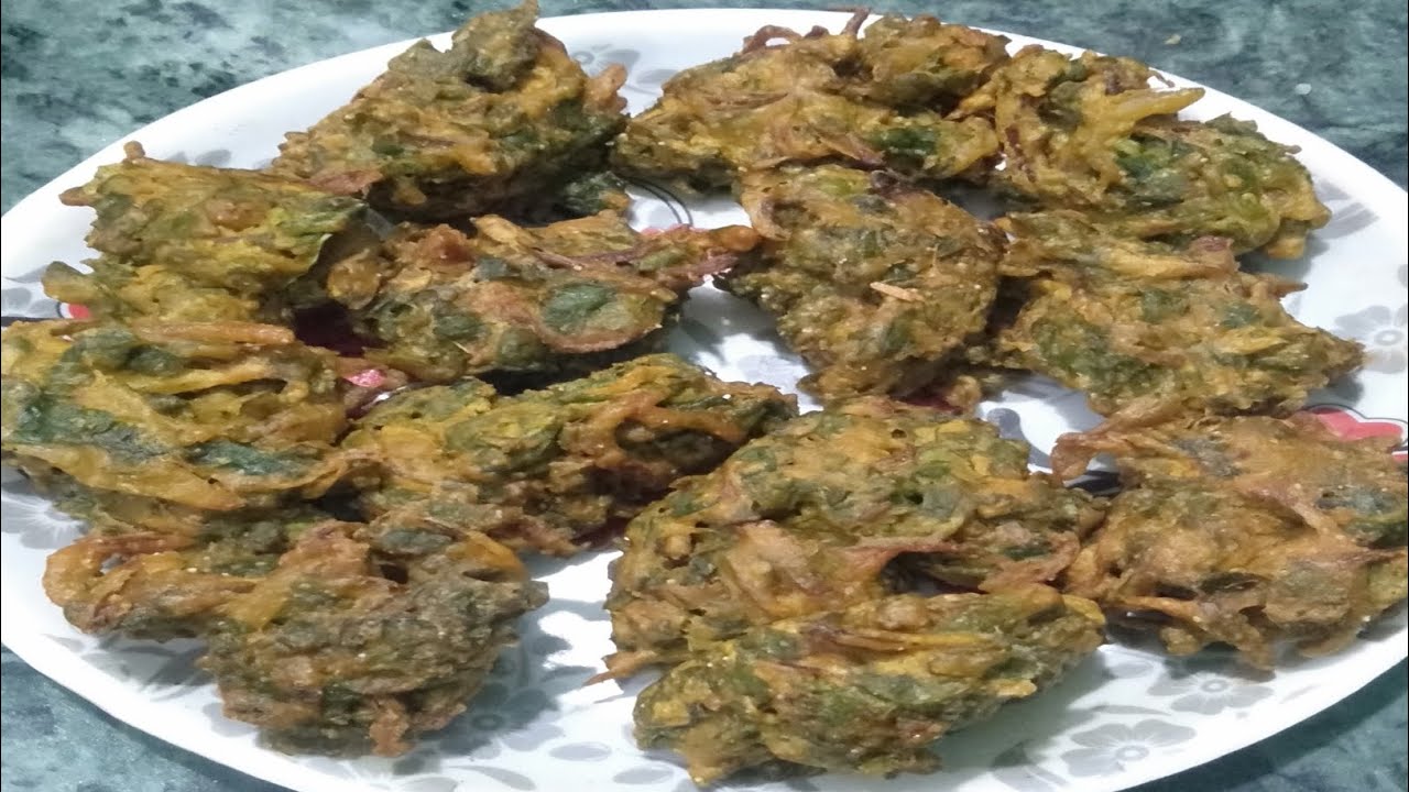 Ramzan special recipe | रमजान में बनने वाले पालक पकोड़े की रेसिपी |