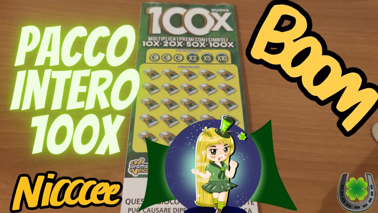 100X PACCO INTERO🙏🧿🤑💸🍀#grattaevinci #grattaevincidioggi #paccointero