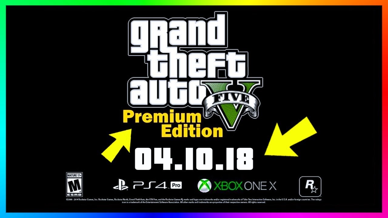 Grand Theft Auto 5 NEW Leaks - Premium Edition Release Date, GTA 5 DLC Content Added & MORE! (GTA V)