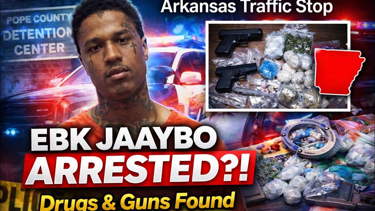 Official Bodycam Footage EBK JAAYBO being Arressted in Arkansas!! 