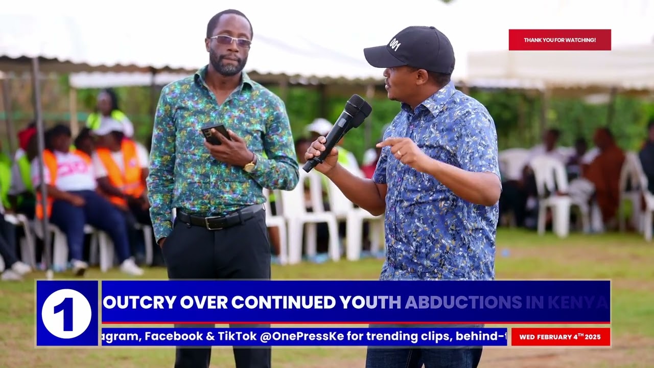 Continued Youth Abductions Trigger Outcry as Hon. Barongo Speaks Out