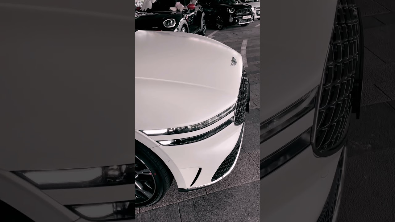 GENESIS G90 | Verbier White(Matte) Exterior | P2 #genesisg90