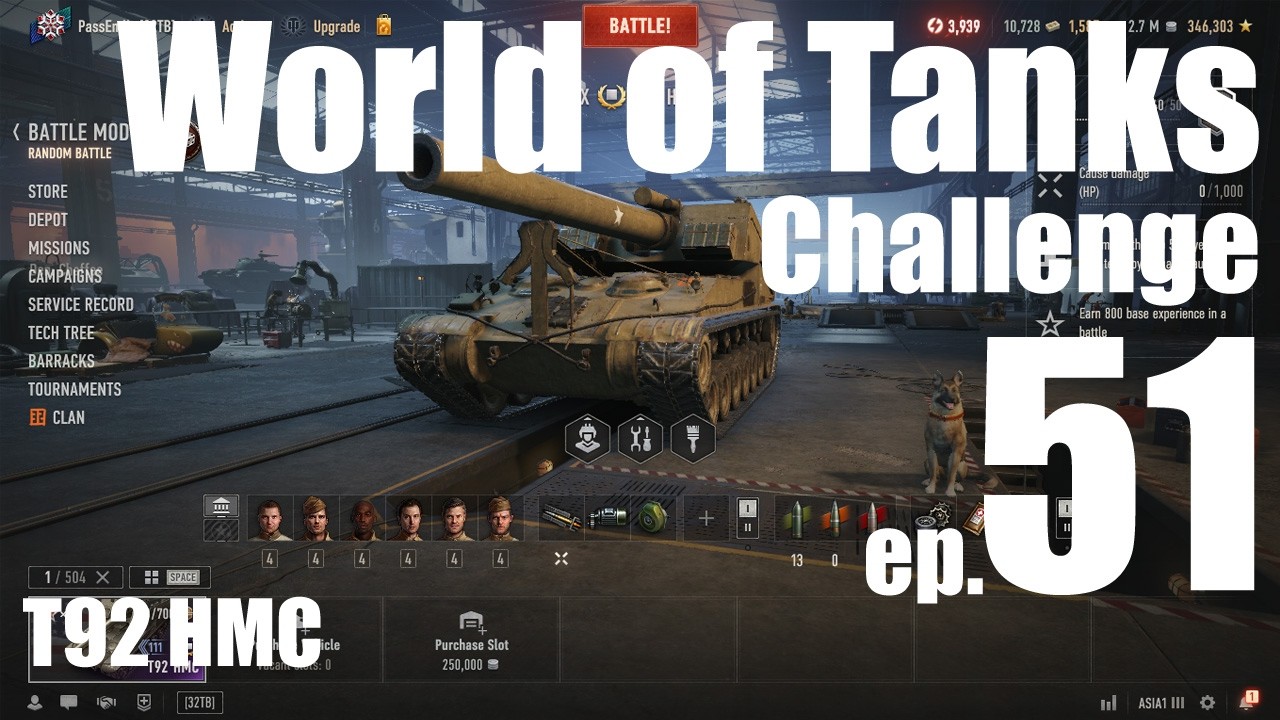 World of Tanks - Challenge ep.51 - T92 HMC /ก็คิดเอาไว้ว่าใช่ ต้องใช่แน่ ๆ
