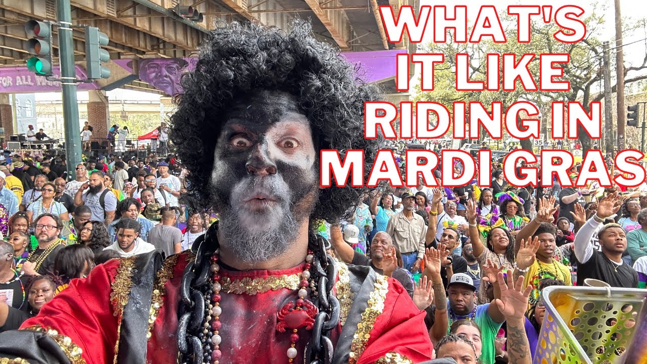 How it is Riding in Mardi Gras! | Mardi Gras 2023 | Zulu Parade 2023