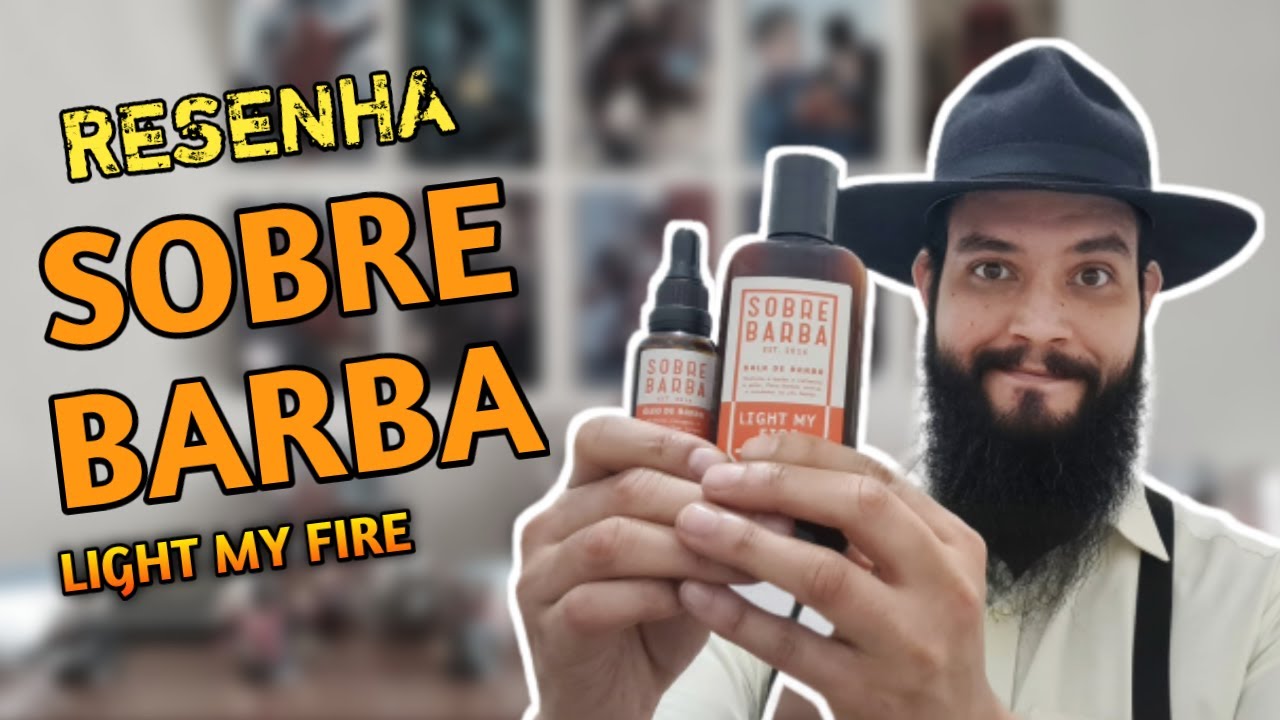 🚨RESENHA: KIT SOBRE BARBA: LIGHT MY FIRE  - (DAVID BLACKBEARD)