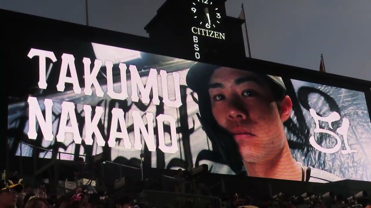 クライマックスシリーズ　ファイナルステージ　第3戦　阪神タイガース　スタメン発表　＠甲子園　20251017