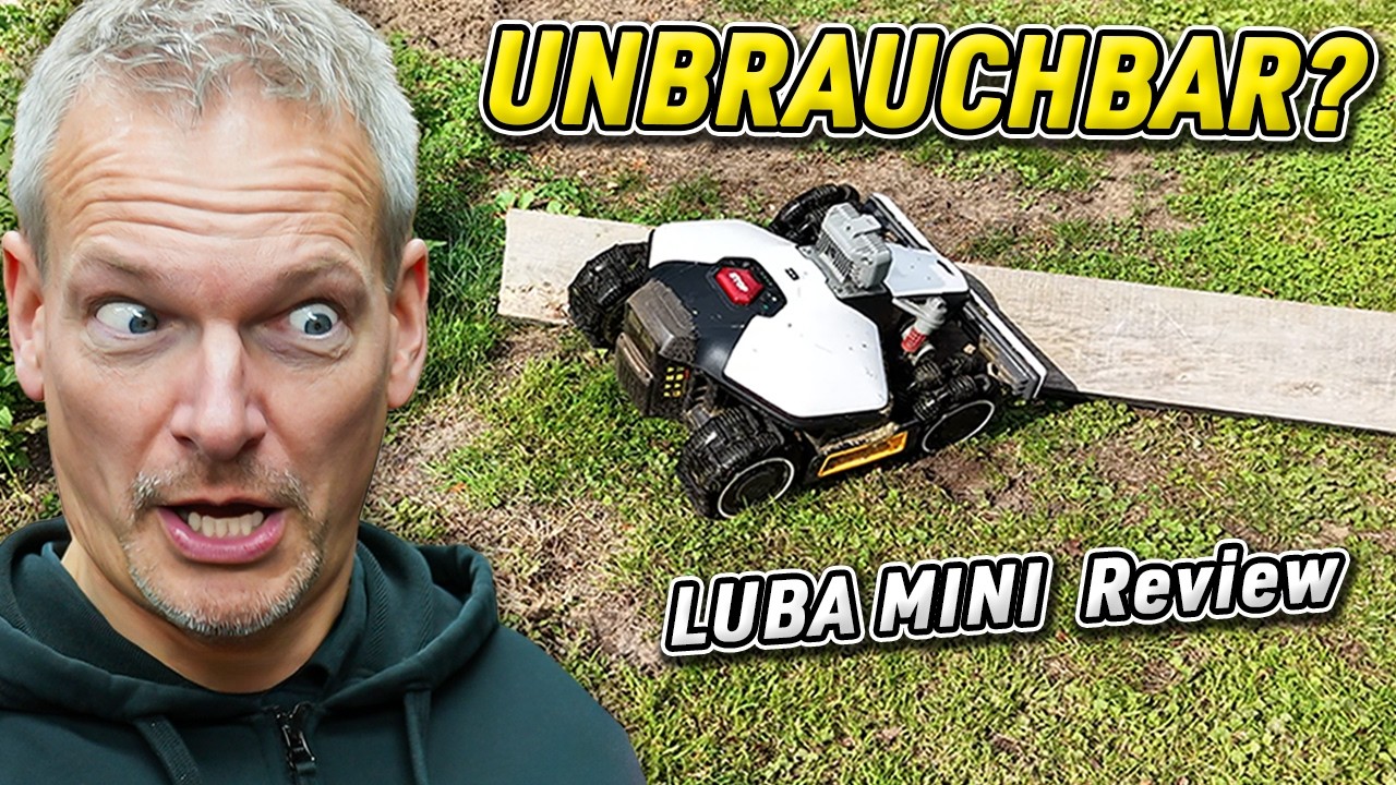 CHINA SCHROTT oder BESTER RASENM&Auml;HER ROBOTER? | MAMMOTION LUBA, MINI & YUKA im Vergleich