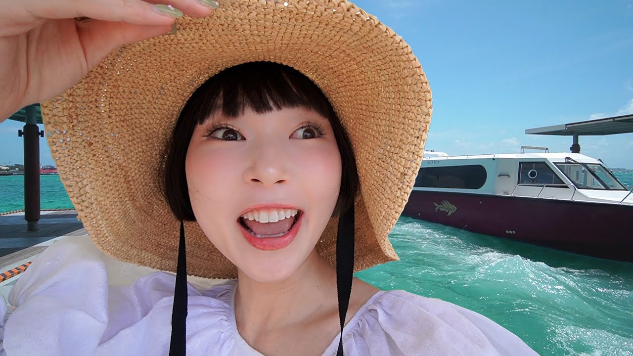 モルディブでハネムーン💕旦那と愛が深まりすぎて…💕（途中ブチギレ注意）