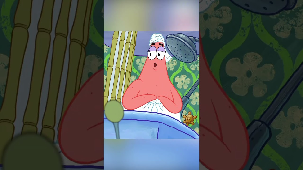 SpongeBob SquarePants takes Gary the Snail to the hospital for a physical examination. #film
