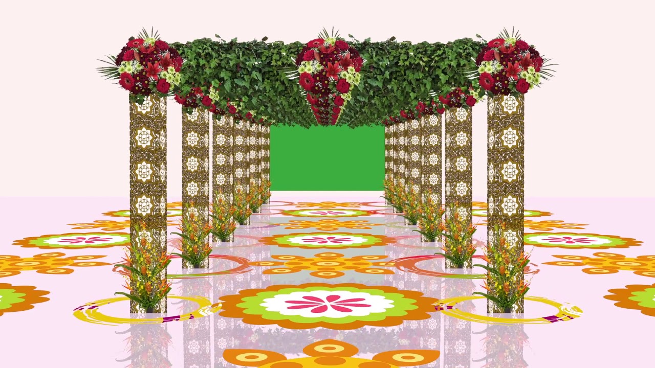 New 3D Wedding Green Screen Effects Background 2020 Shaadi Green Screen Photo Frame Hd Video Effect