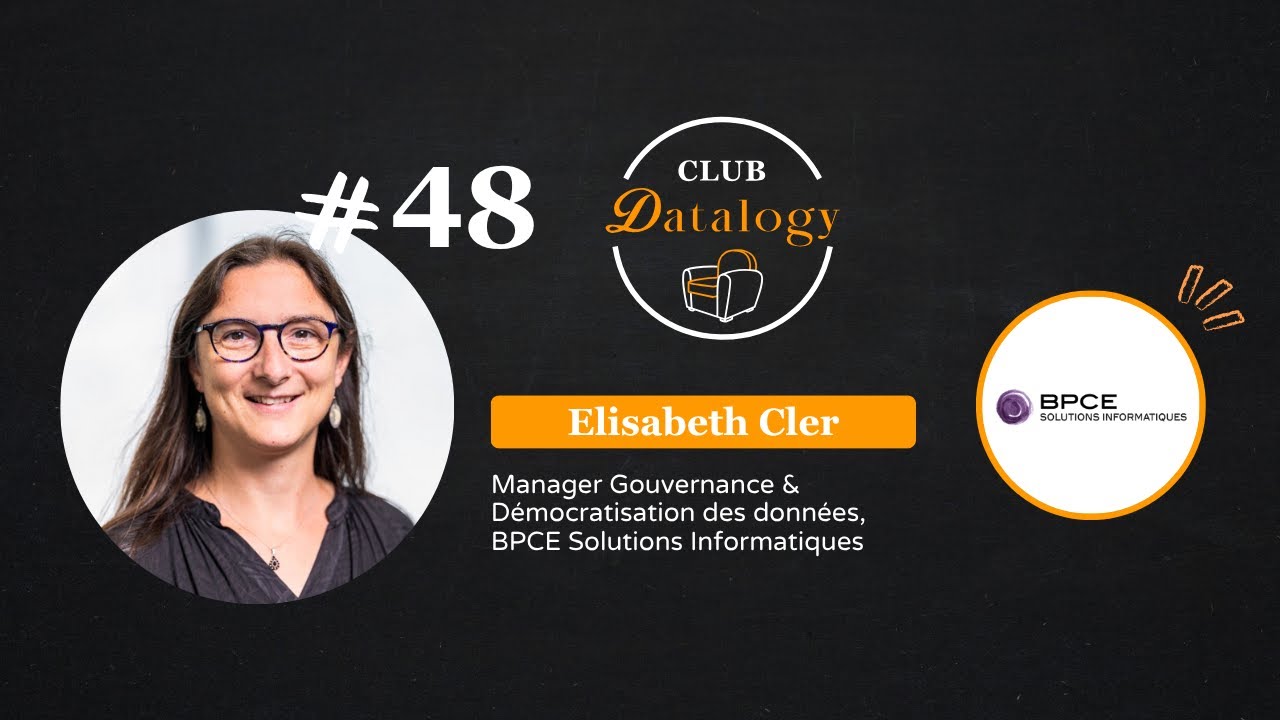 Experts data : quelques clés pour devenir catalyseurs de la transformation data - Elisabeth Cler