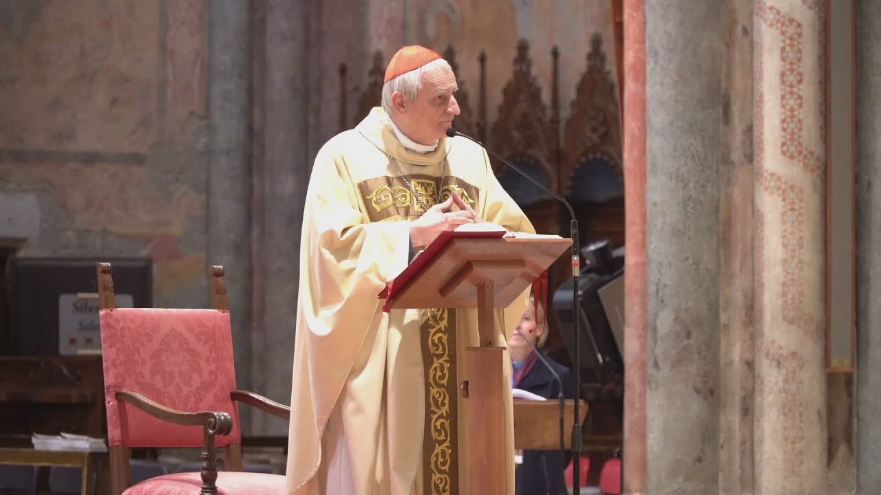 Il cardinale Zuppi ad Assisi: 