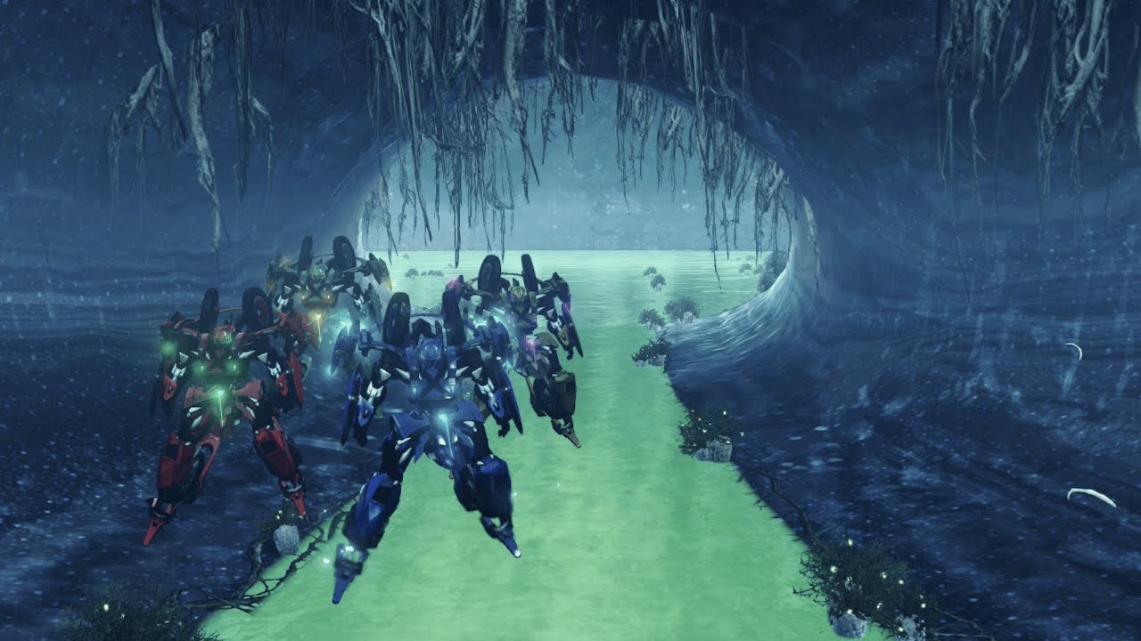 Xenoblade Chronicles X Definitive Edition: Ares 90 Team [Gods of War] vs Pharsis, the Everqueen