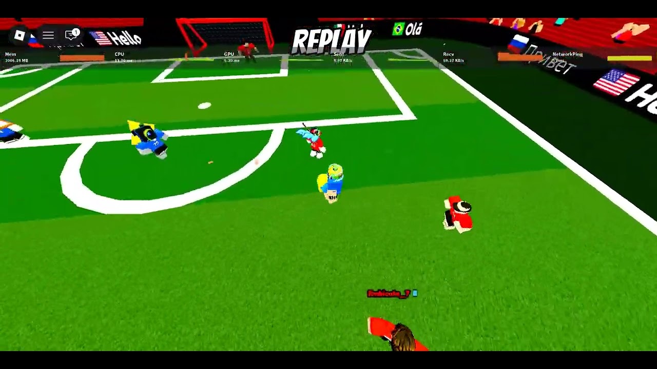 Roblox Team Soccer: Got 5000 goals