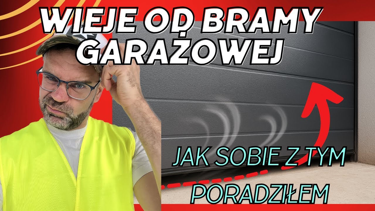 Z bramy wiało jak z lodówki! Naprawiłem to w 7 minut