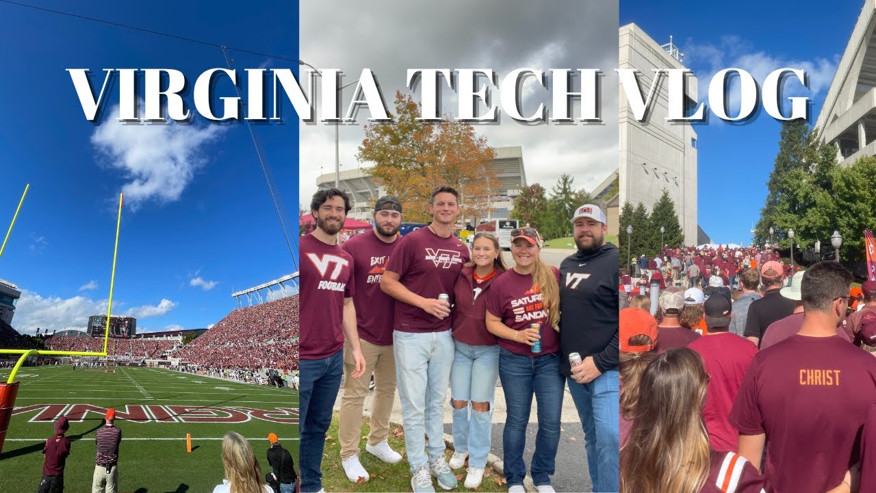 VLOG: Weekend at Virginia Tech & Marshalls Haul & Skin Care Routine