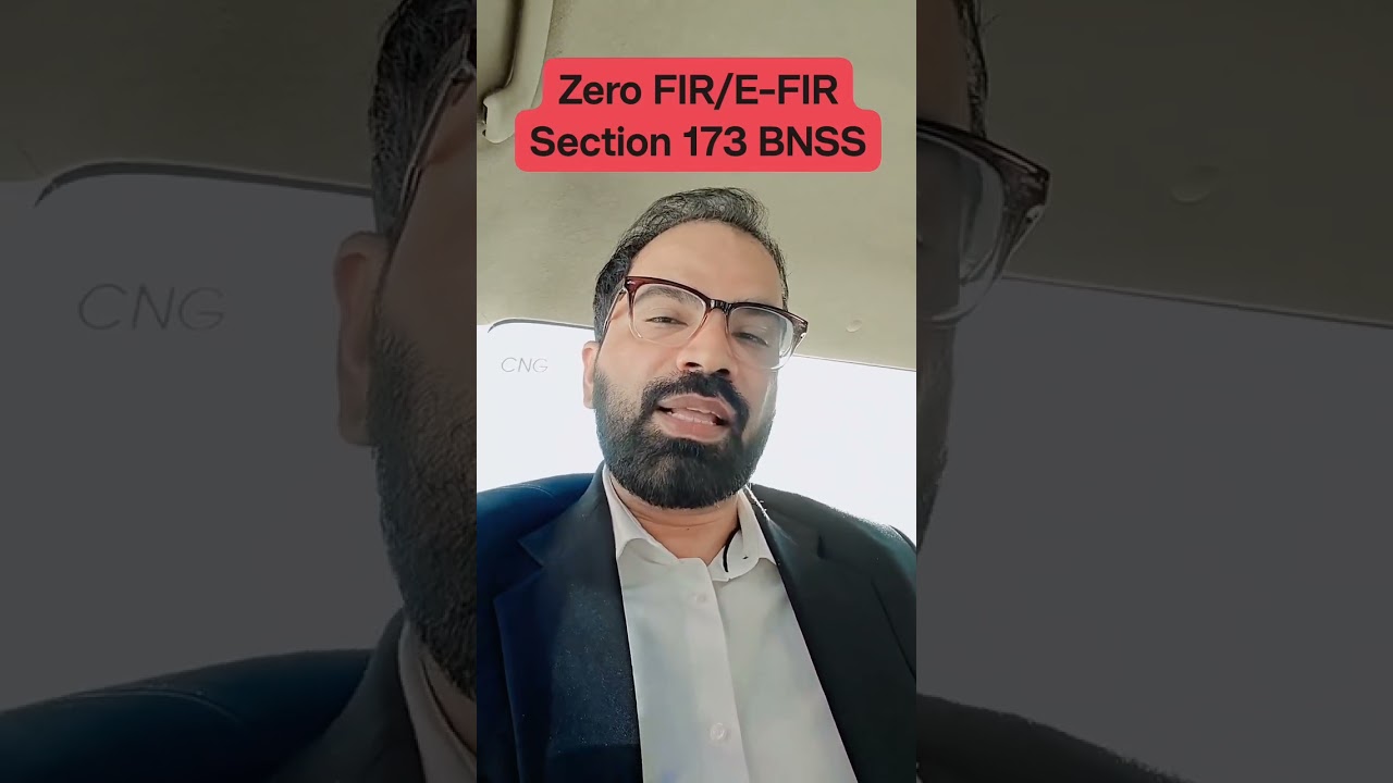 ZERO FIR/ E-FIR: Section 173 BNSS