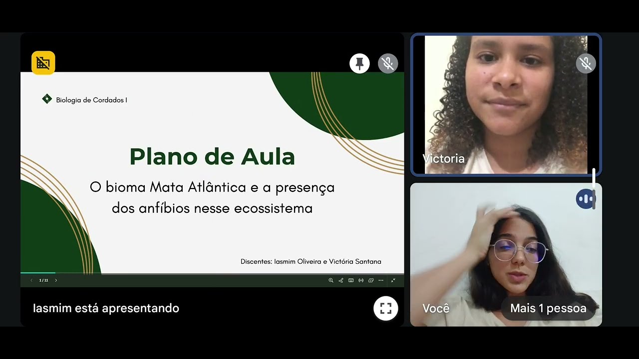 Plano de aula: O bioma Mata Atlântica e a presença dos anfíbios nesse ecossistema