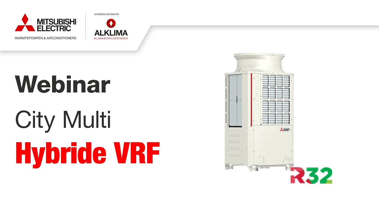 Webinar Hybride VRF: Technologie voor de toekomst